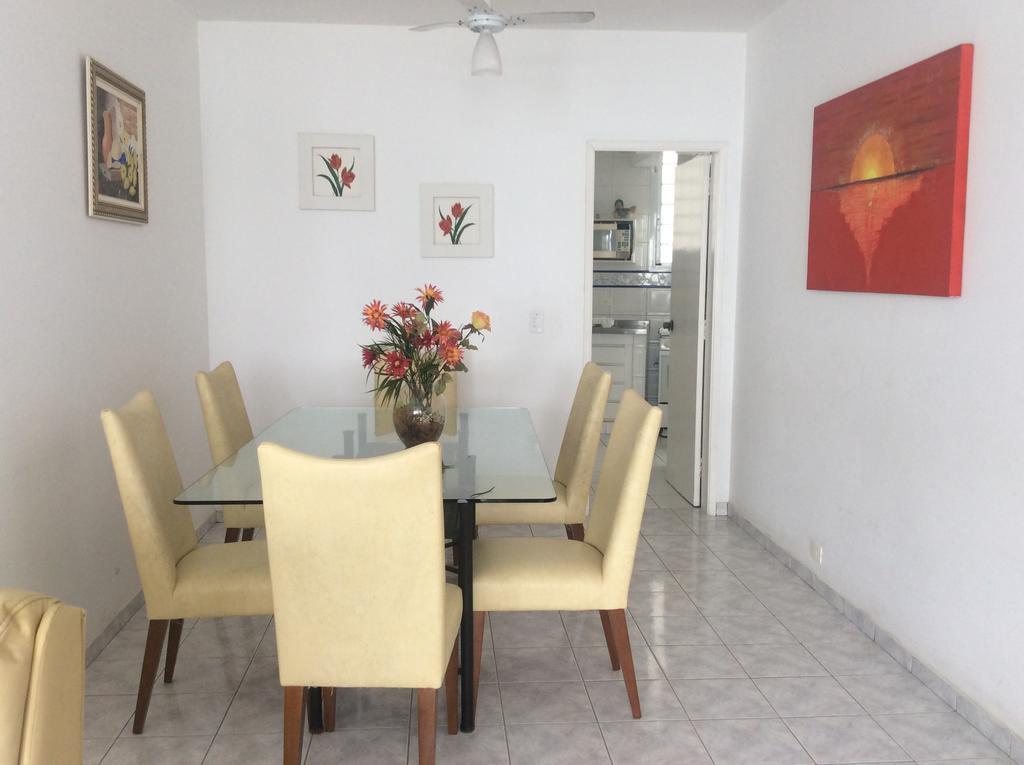 Ferienwohnung Pitangueiras Frente Total Mar Pe Na Areia Guarujá Exterior foto